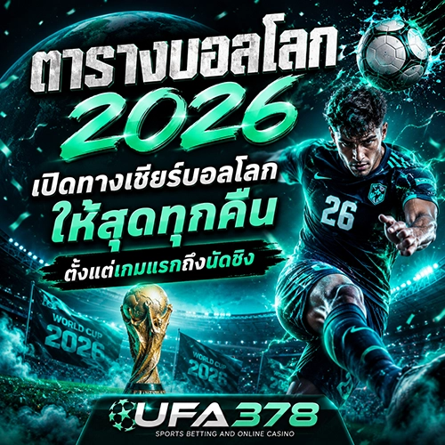 ตารางบอลโลก 2026 เปิดทางเชียร์บอลโลกให้สุดทุกคืน ตั้งแต่เกมแรกถึงนัดชิง