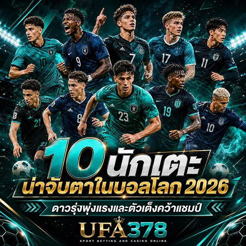 10 นักเตะน่าจับตาในบอลโลก 2026 ดาวรุ่งพุ่งแรงและตัวเต็งคว้าแชมป์ | UFA378