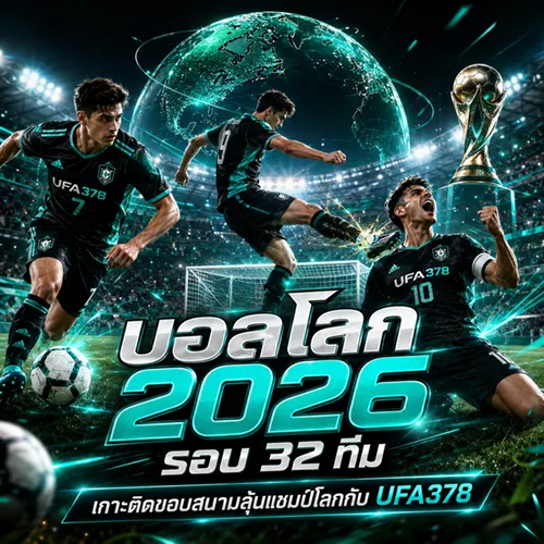 บอลโลก 2026 รอบ 32 ทีม เกาะติดขอบสนามลุ้นแชมป์โลกกับ UFA378